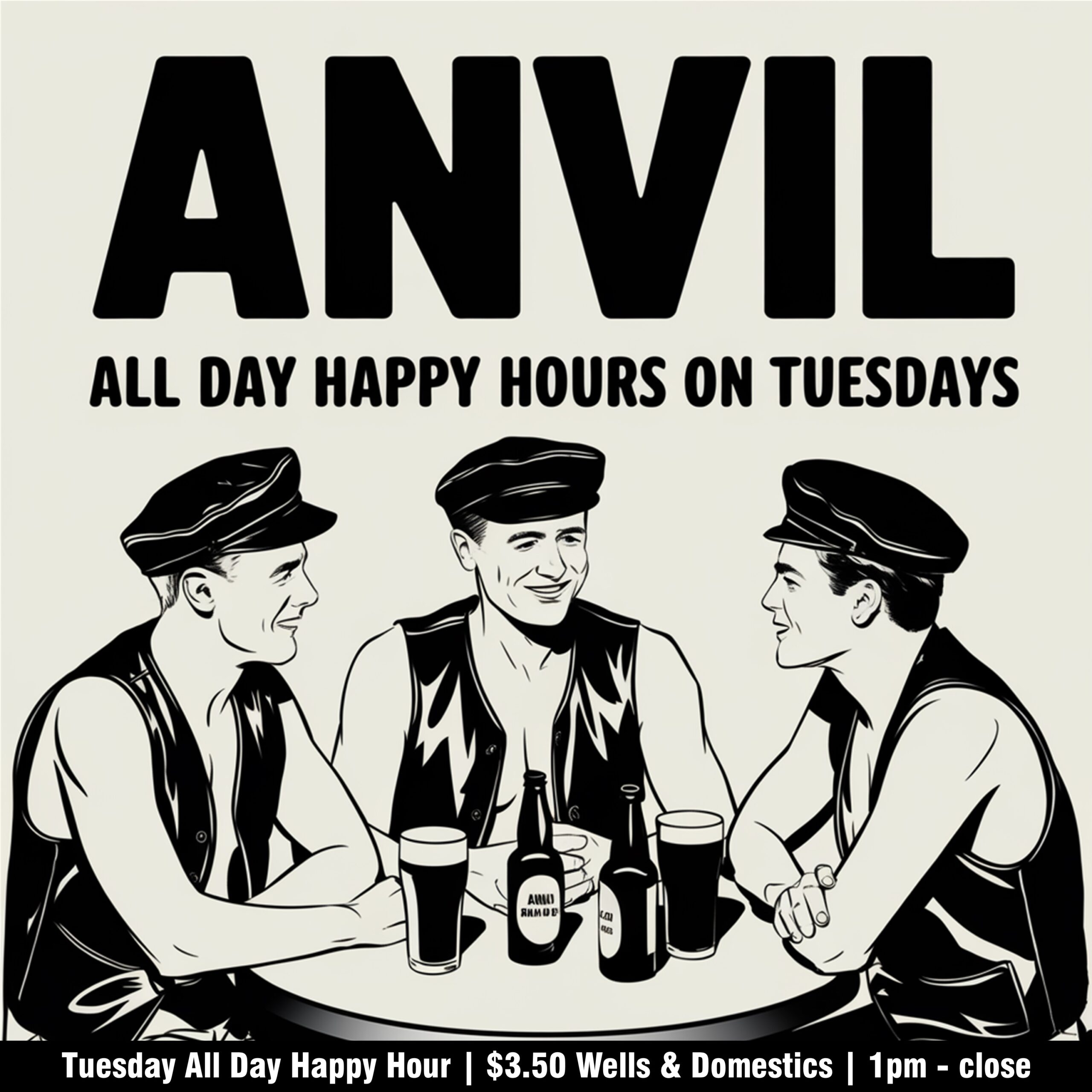 Tuesday Happy Hour flyer