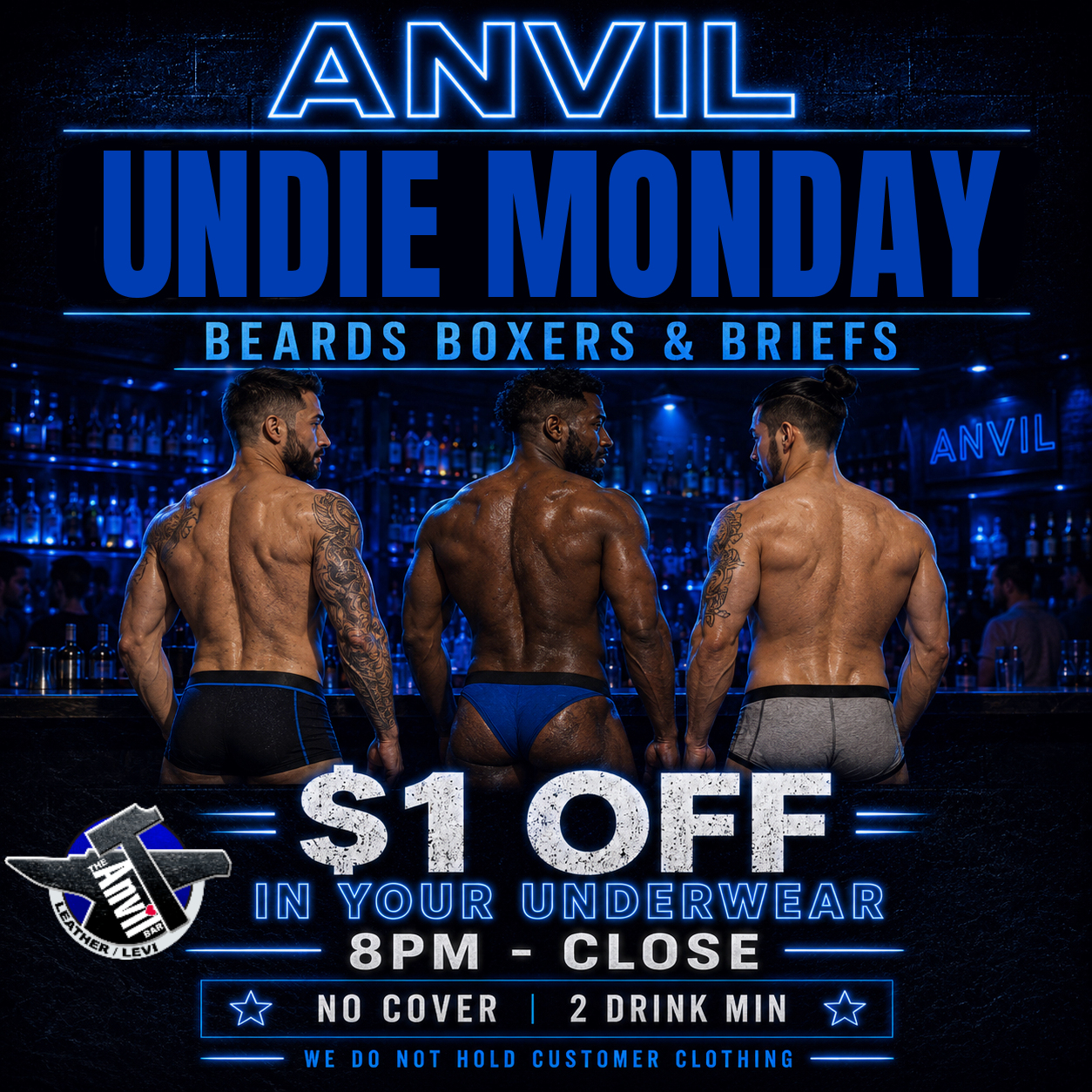 Undie Monday flyer